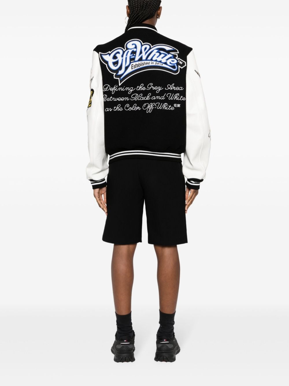 Logic Patch varsity jacket - 2