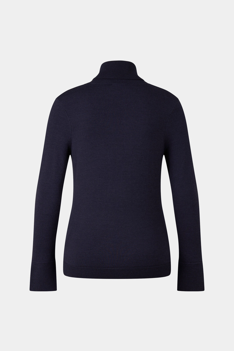 BOGNER Vinny turtleneck pullover in Navy blue outlook