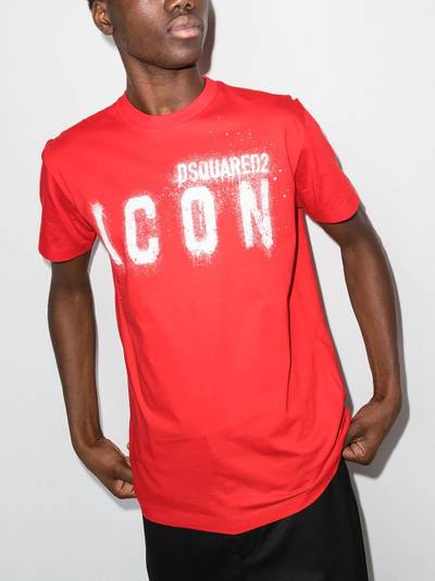 DSQUARED2 Spray Icon cotton T-shirt outlook