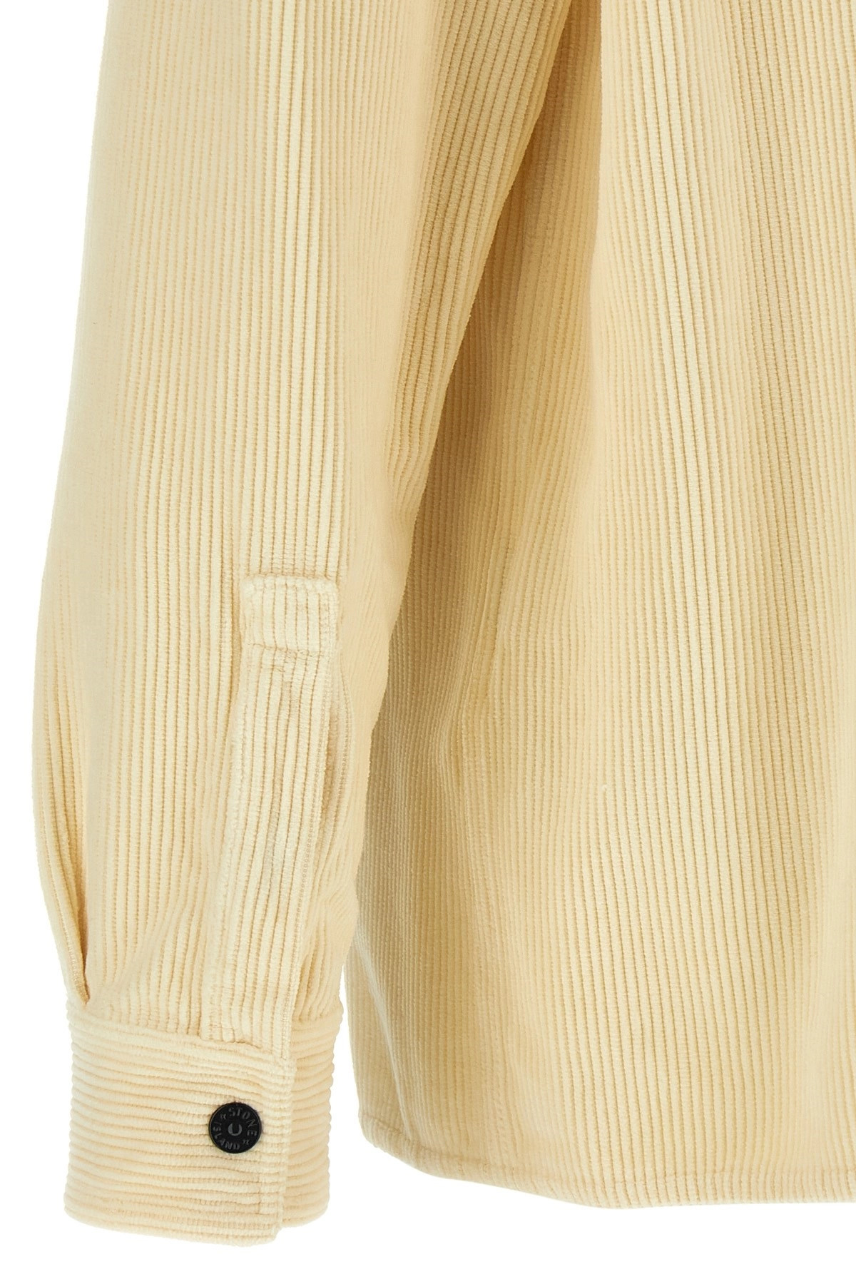 Ribbed velvet overshirt - 5