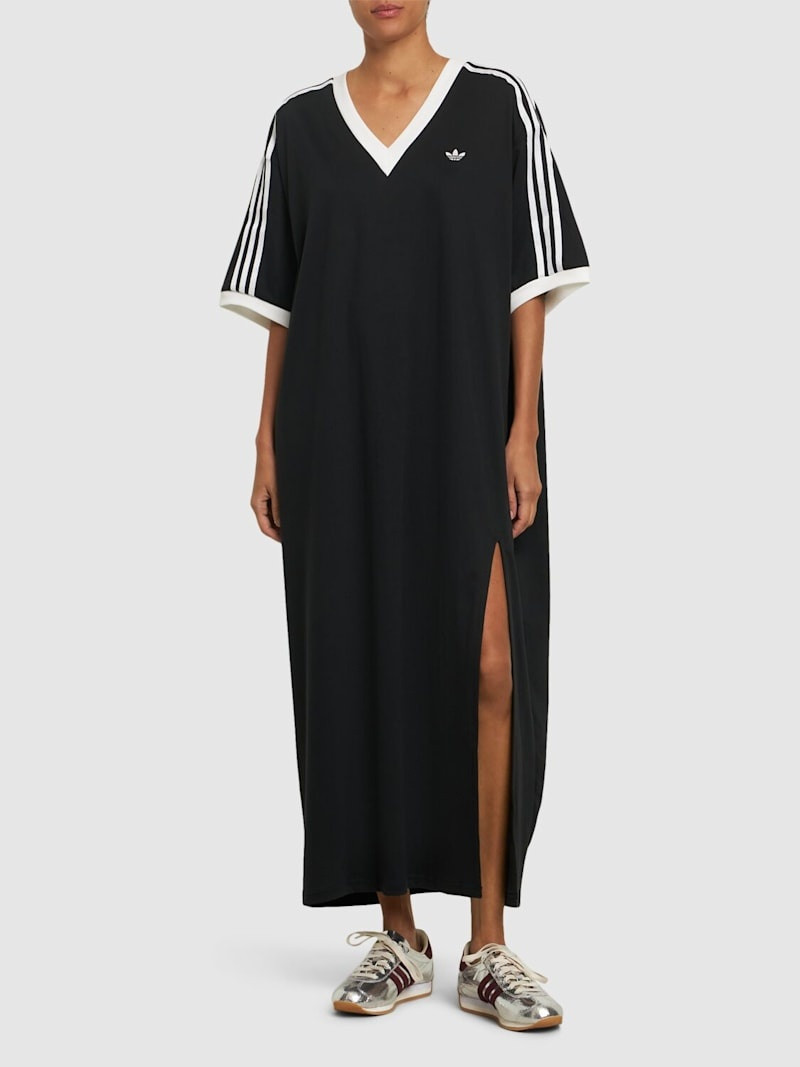 adidas Originals V-neck t-shirt dress outlook