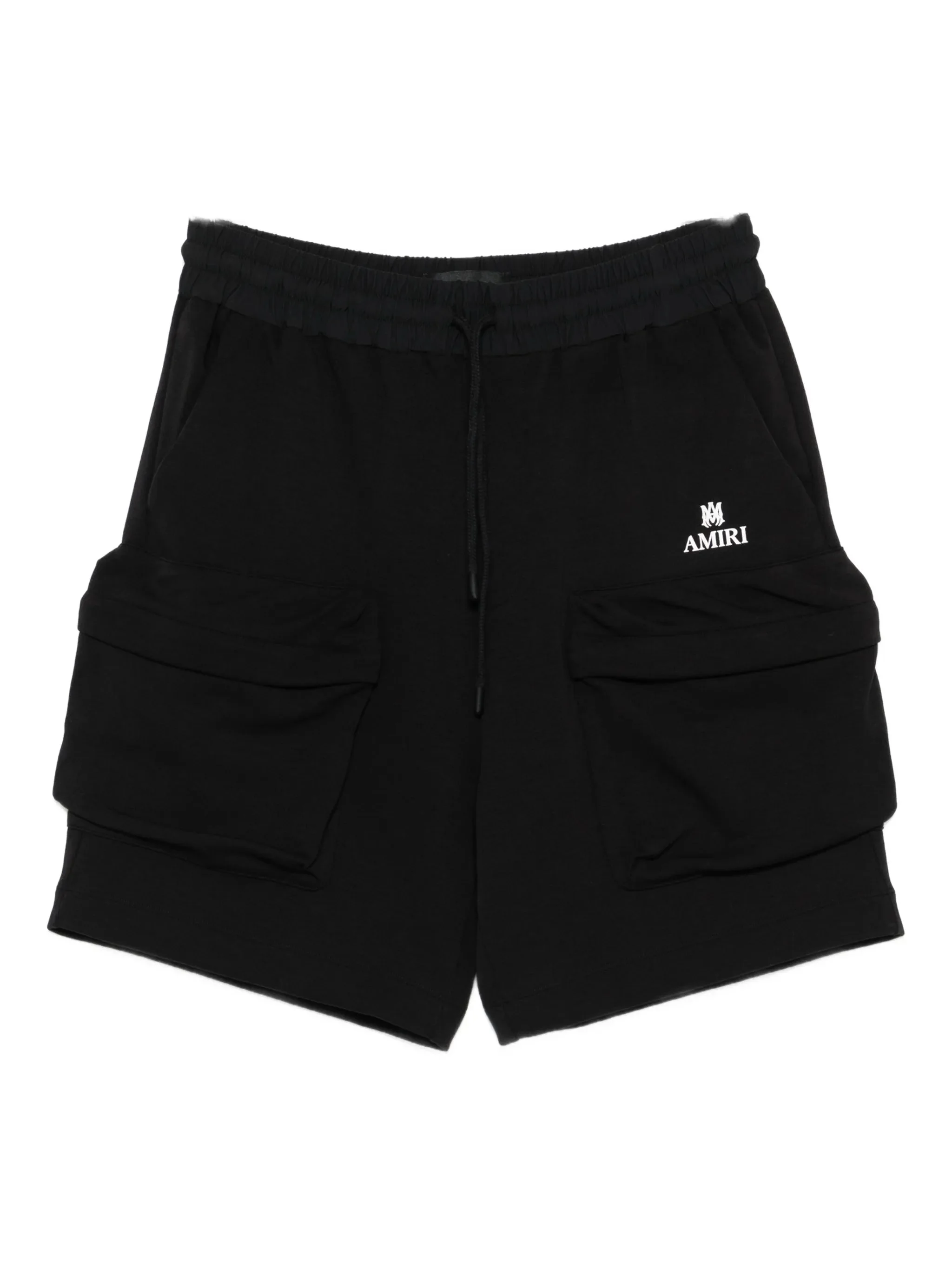 Amiri Drawstring-waist Cargo Track Shorts - 1