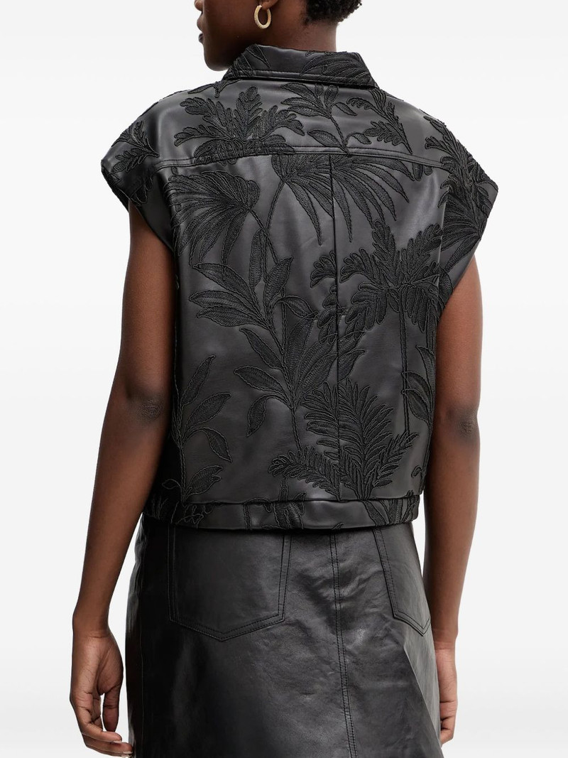 floral-embroidery gilet 3
