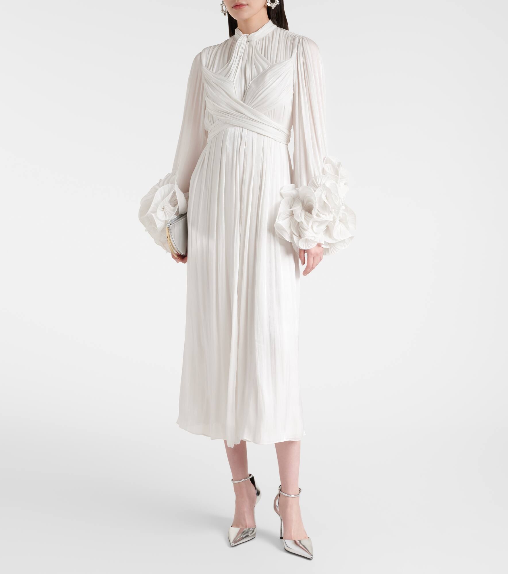 Ruffled pleated gown - 2