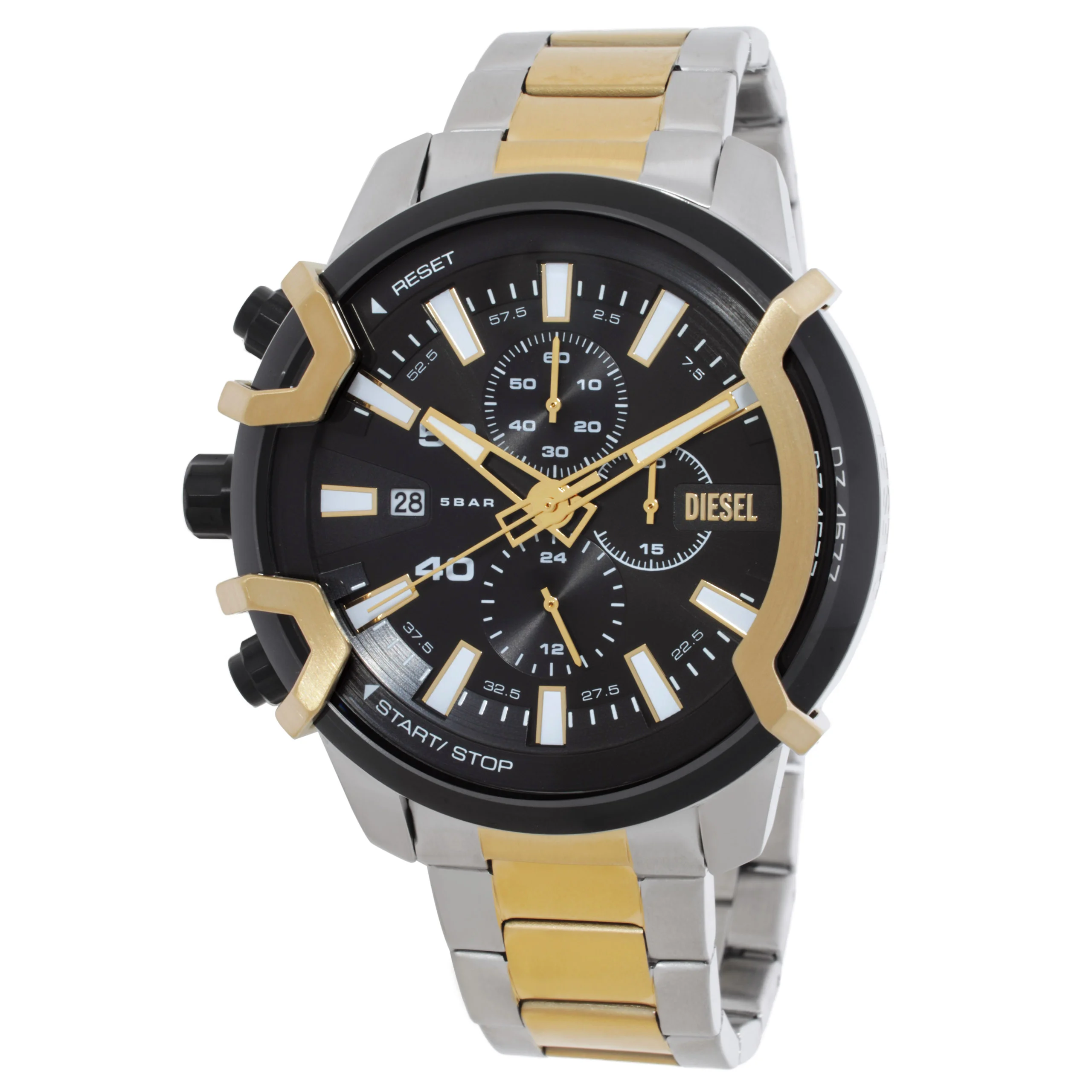 Diesel GRIFFED Chronograph Quartz Black Dial Men's Watch DZ4577 - 1