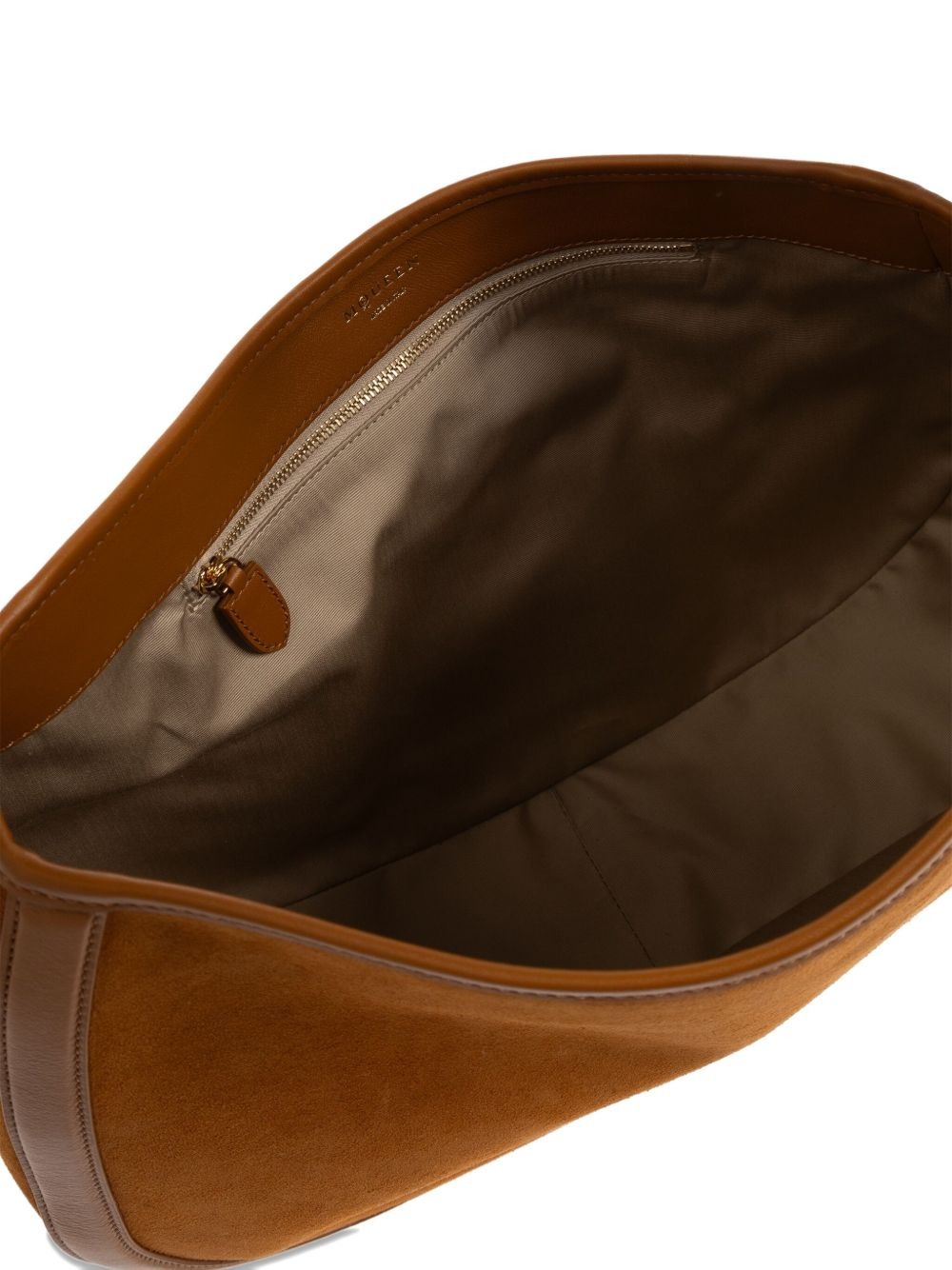 T-Bar suede shoulder bag - 4