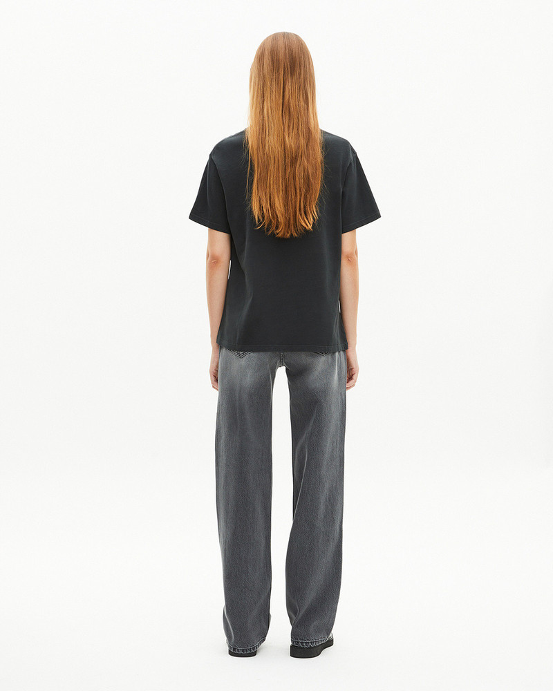 T-SHIRT WITH BLACK SCREEN PRINT 3