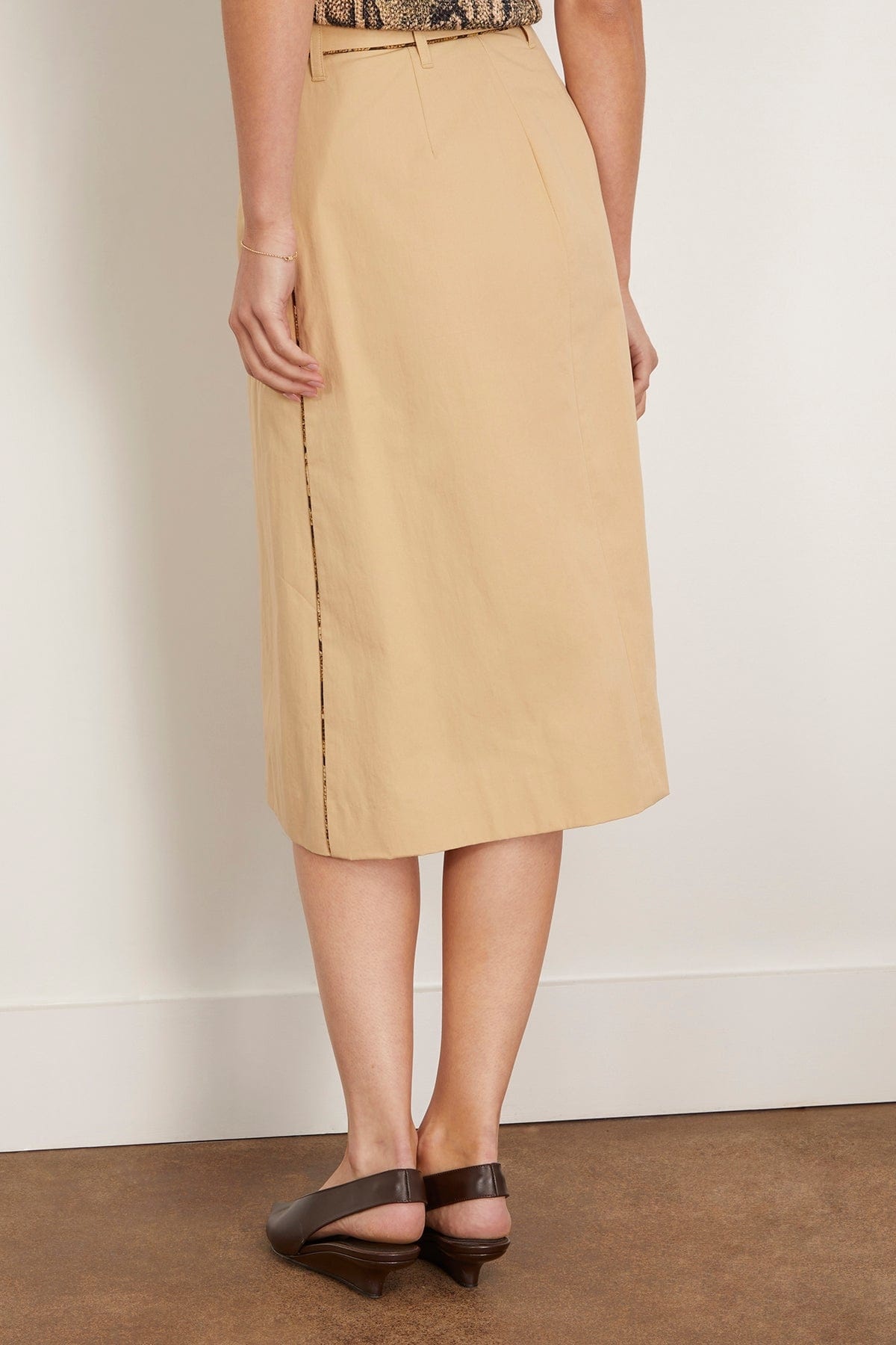 Sheraz Skirt in Beige - 4