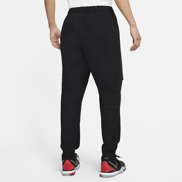 Men's Nike Lacing Cargo Bundle Feet Sports Pants/Trousers/Joggers Autumn Black CK6758-010 - 6