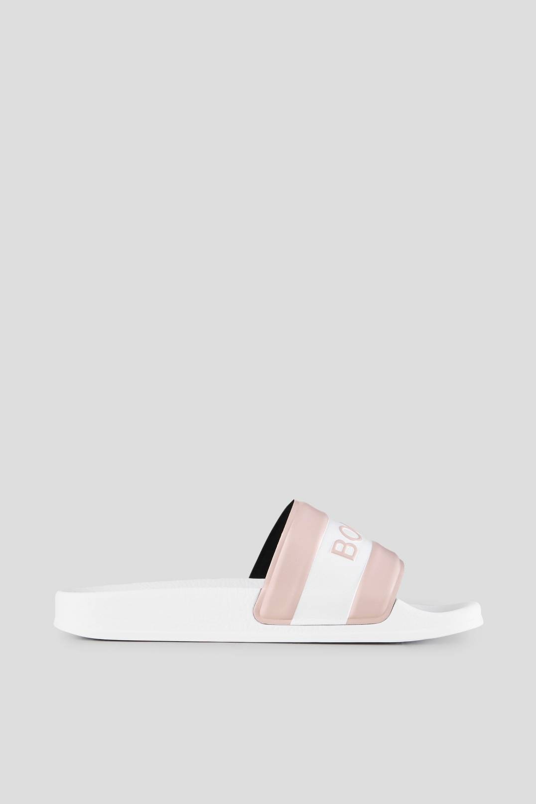 BELIZE SLIDES IN WHITE/PINK - 2
