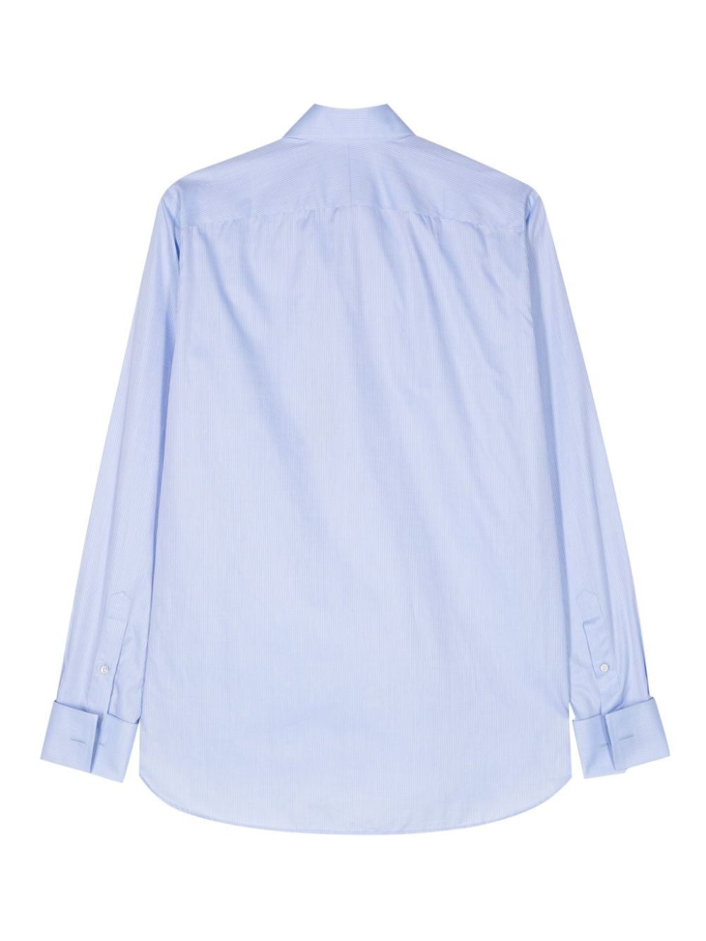 striped poplin shirt - 2
