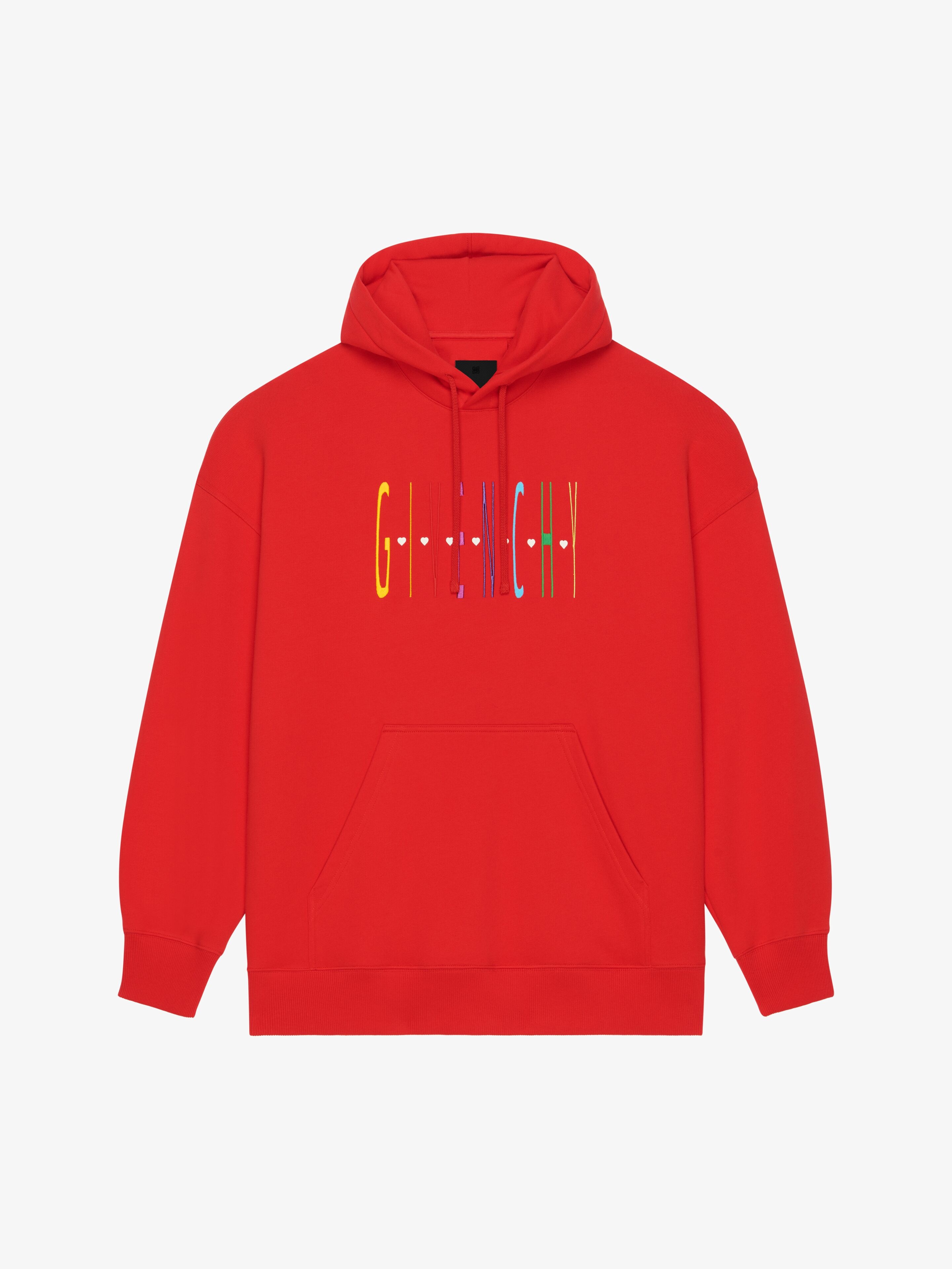 SLIM FIT HOODIE IN COTTON JERSEY - 1