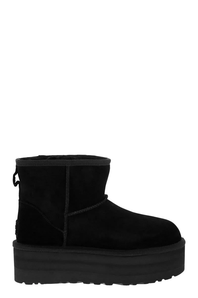 UGG CLASSIC MINI PLATFORM - ANKLE BOOT WITH PLATFORM - 1