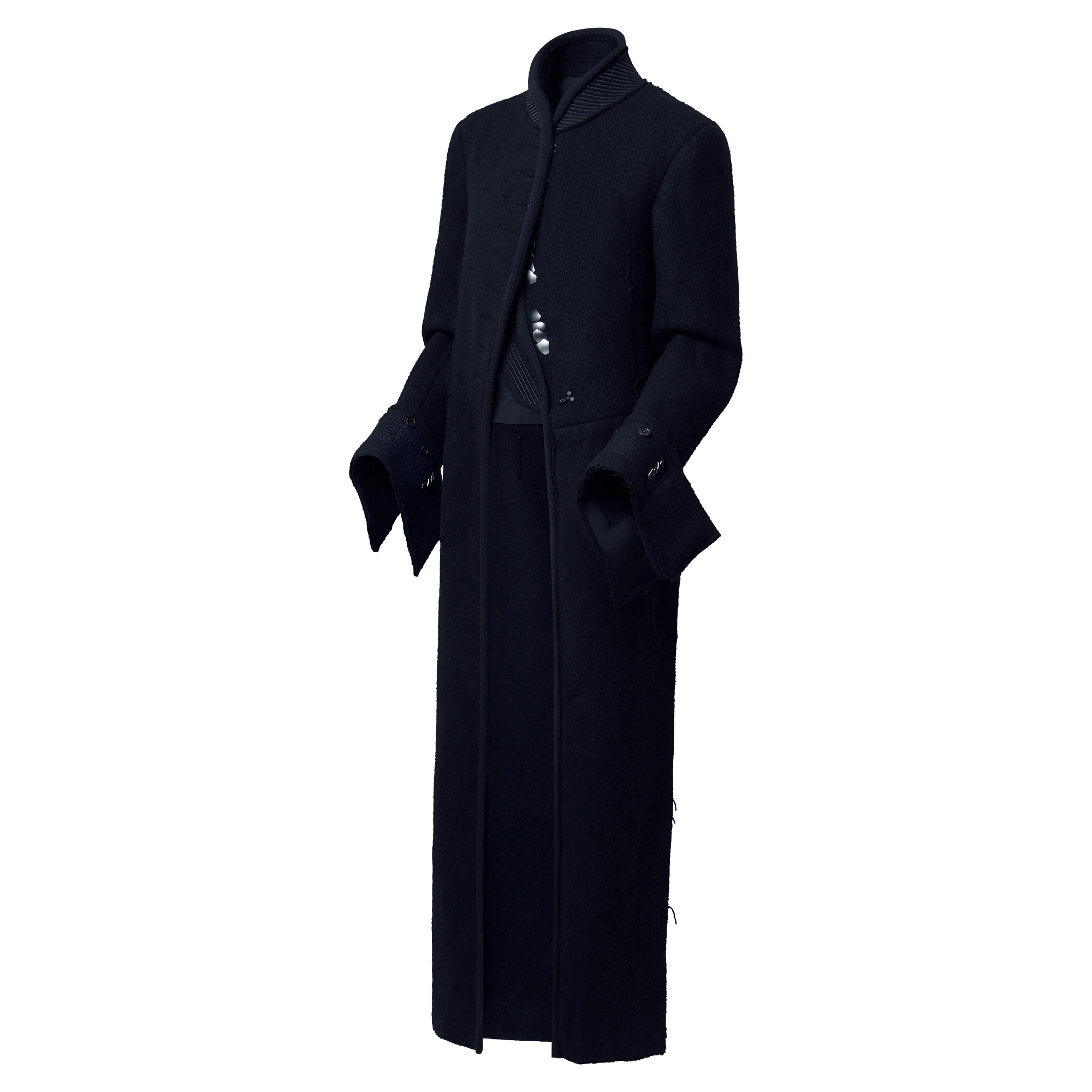 High Neck Riding Coat - 2