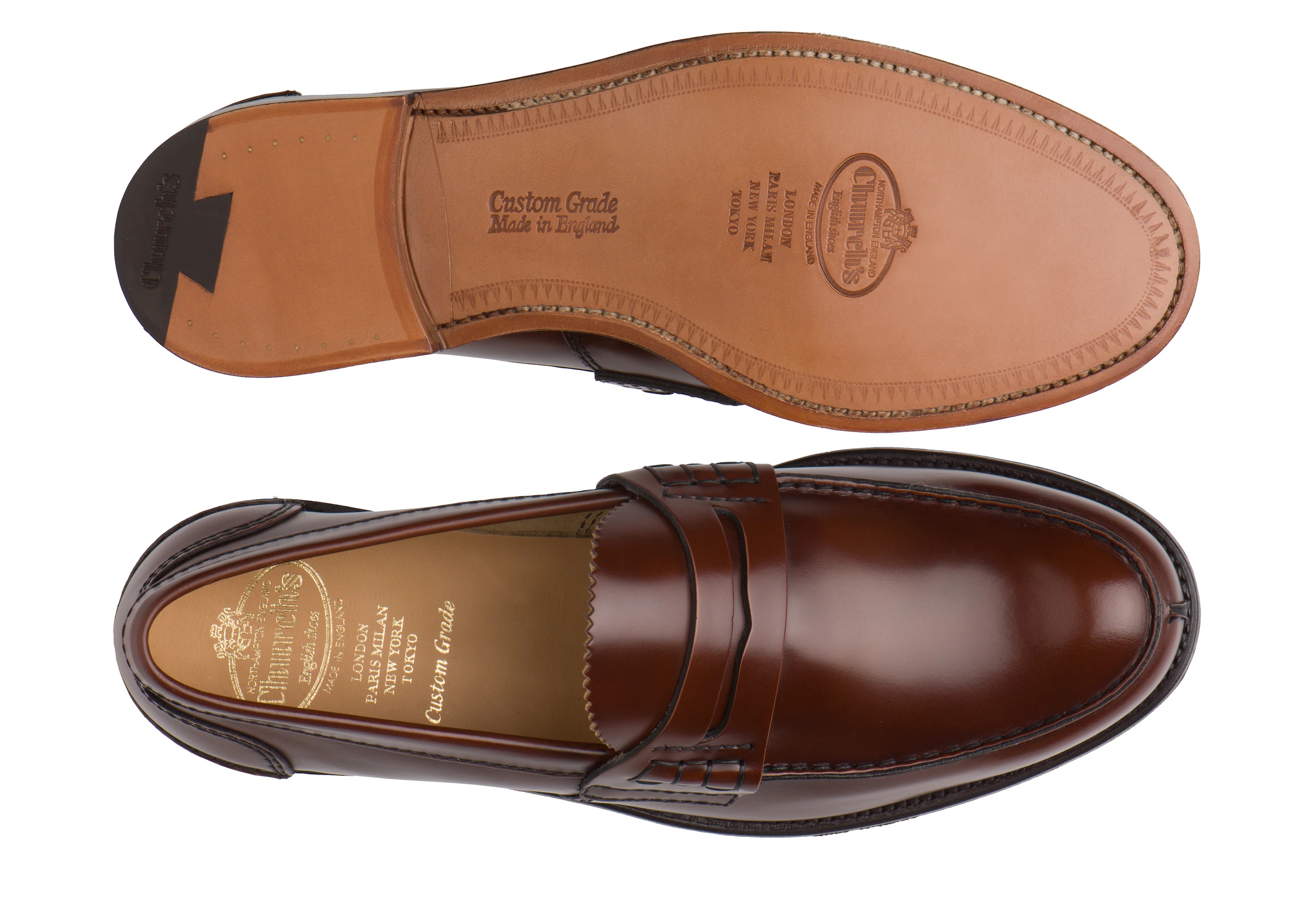 Tunbridge
Bookbinder Fumè Penny Loafer Tabac - 3