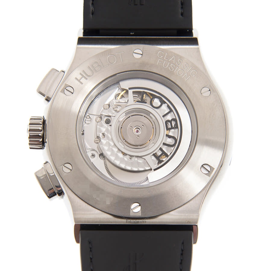 Hublot Classic Fusion Black Skeleton Dial Automatic Men's Chronograph Watch 525.NX.0170.LR.1104 - 4