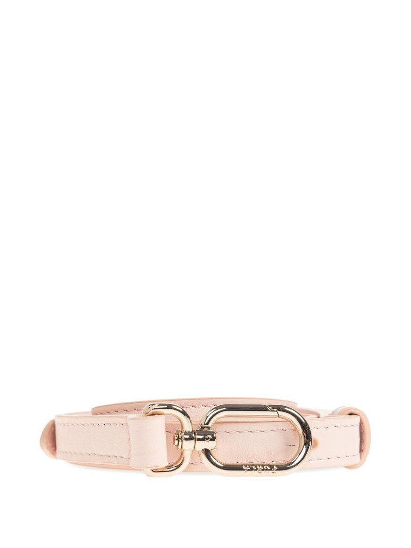 mini Flow buckle leather tote bag 7