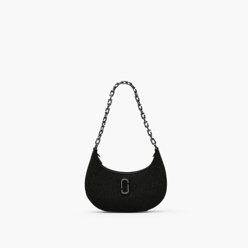THE RHINESTONE J MARC SMALL CURVE BAG 1
