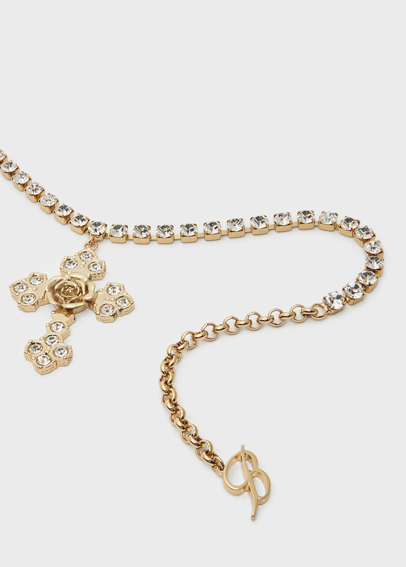 CHOKER WITH PENDANT WITH BLUMARINE AND RHINESTONES 3