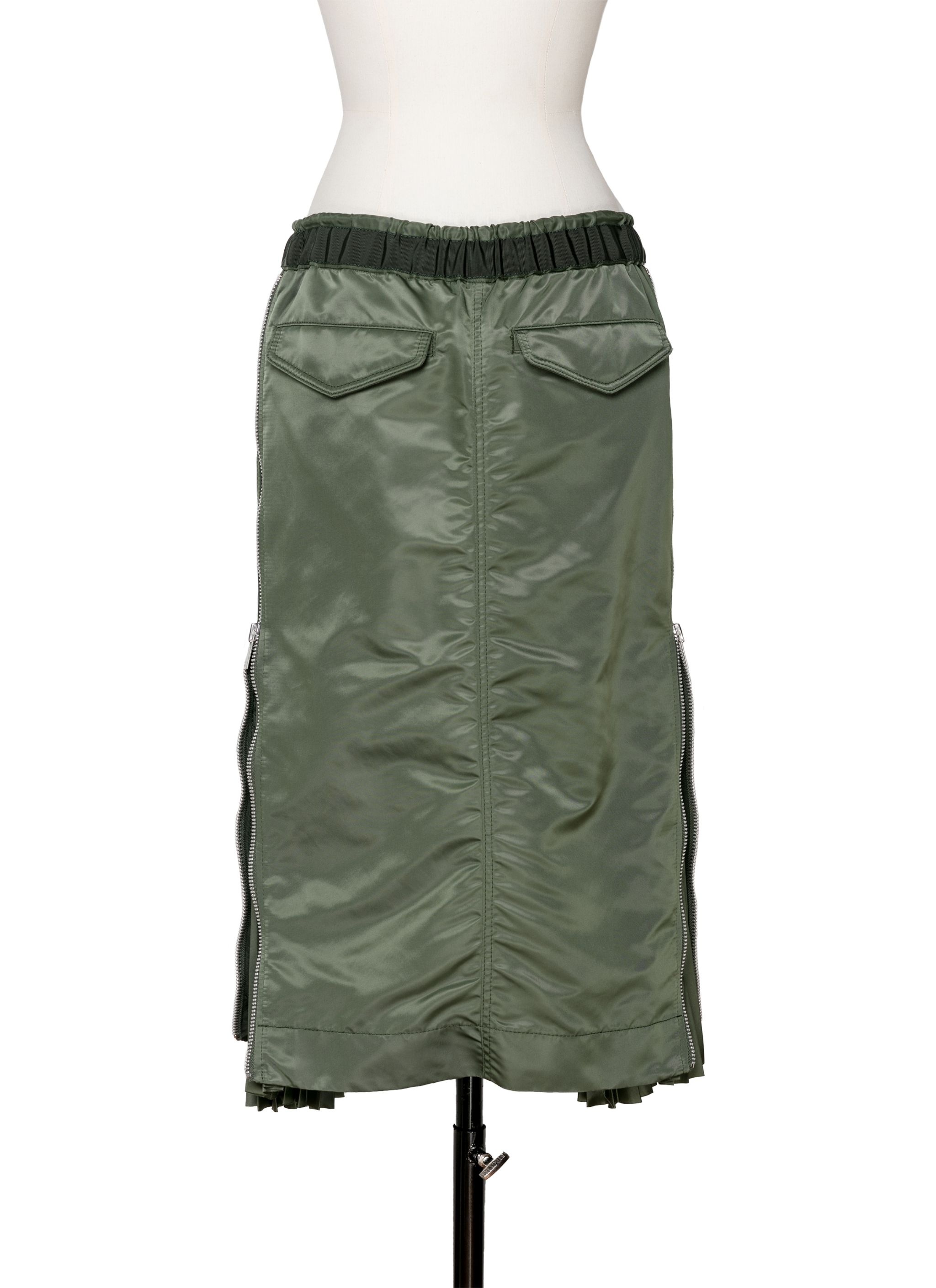 Nylon Twill Skirt - 4