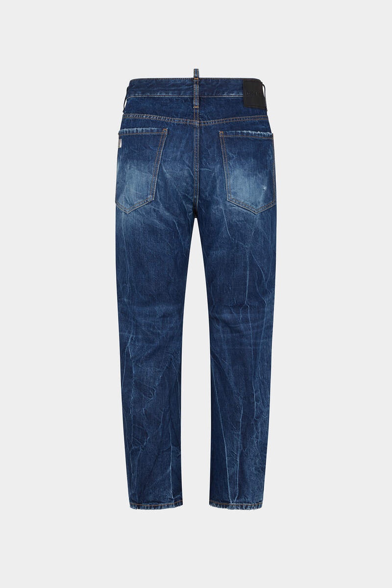 ICON DARK WASH STAMPS BRO JEANS - 2
