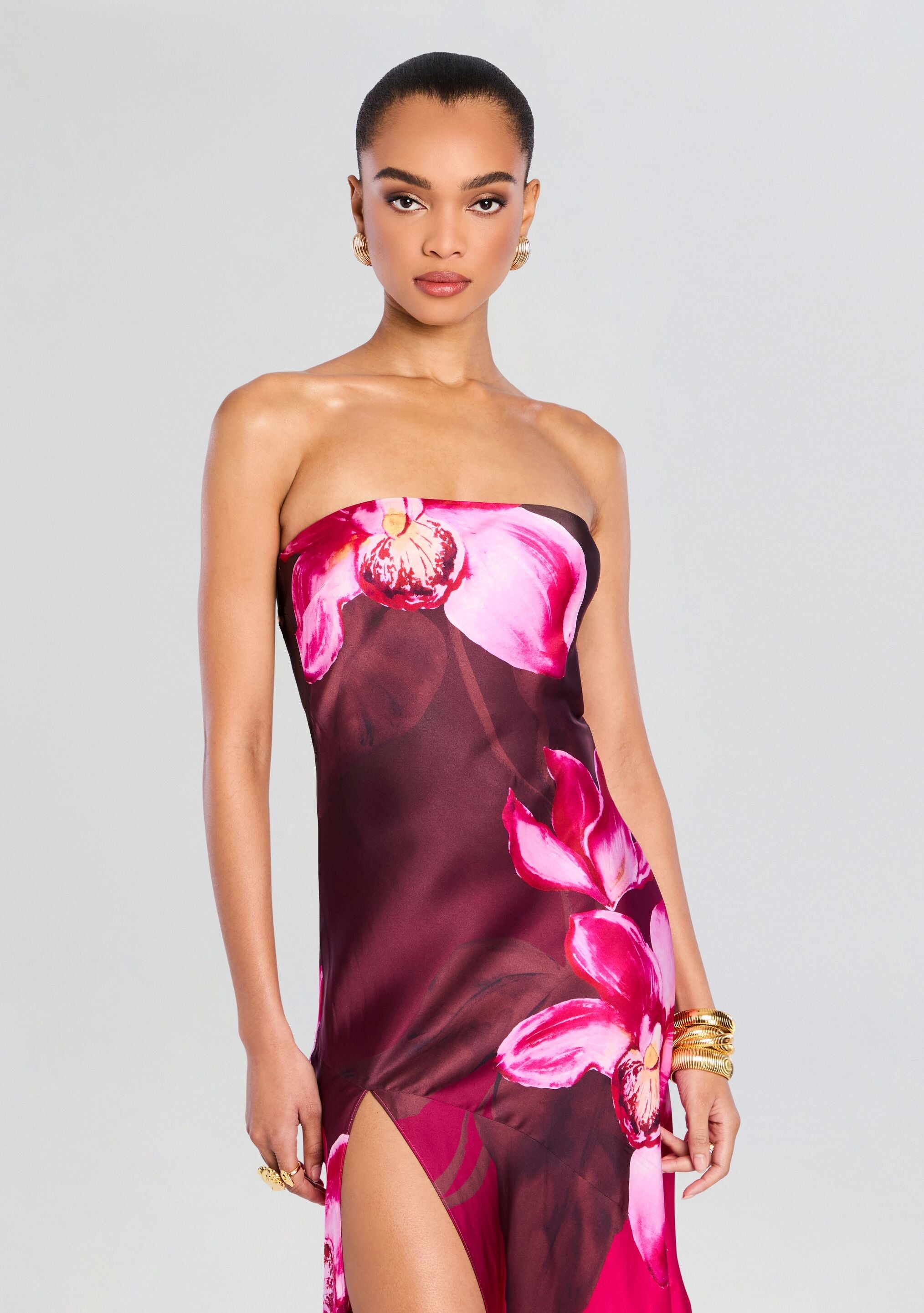 AIYANNA SILK DRESS - 5