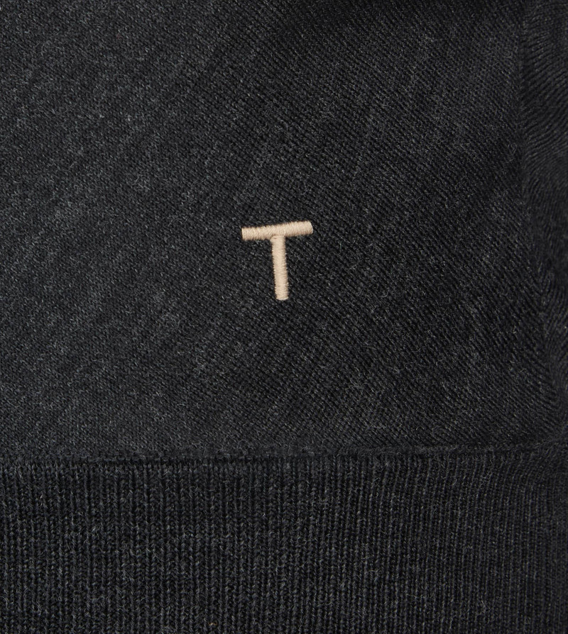 SILK BLEND TURTLENECK - GREY 8