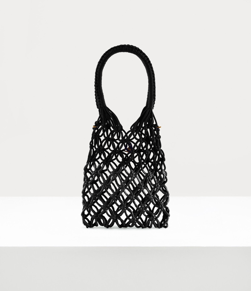 THRAWLER LARGE MACRAME HANDBAG 4