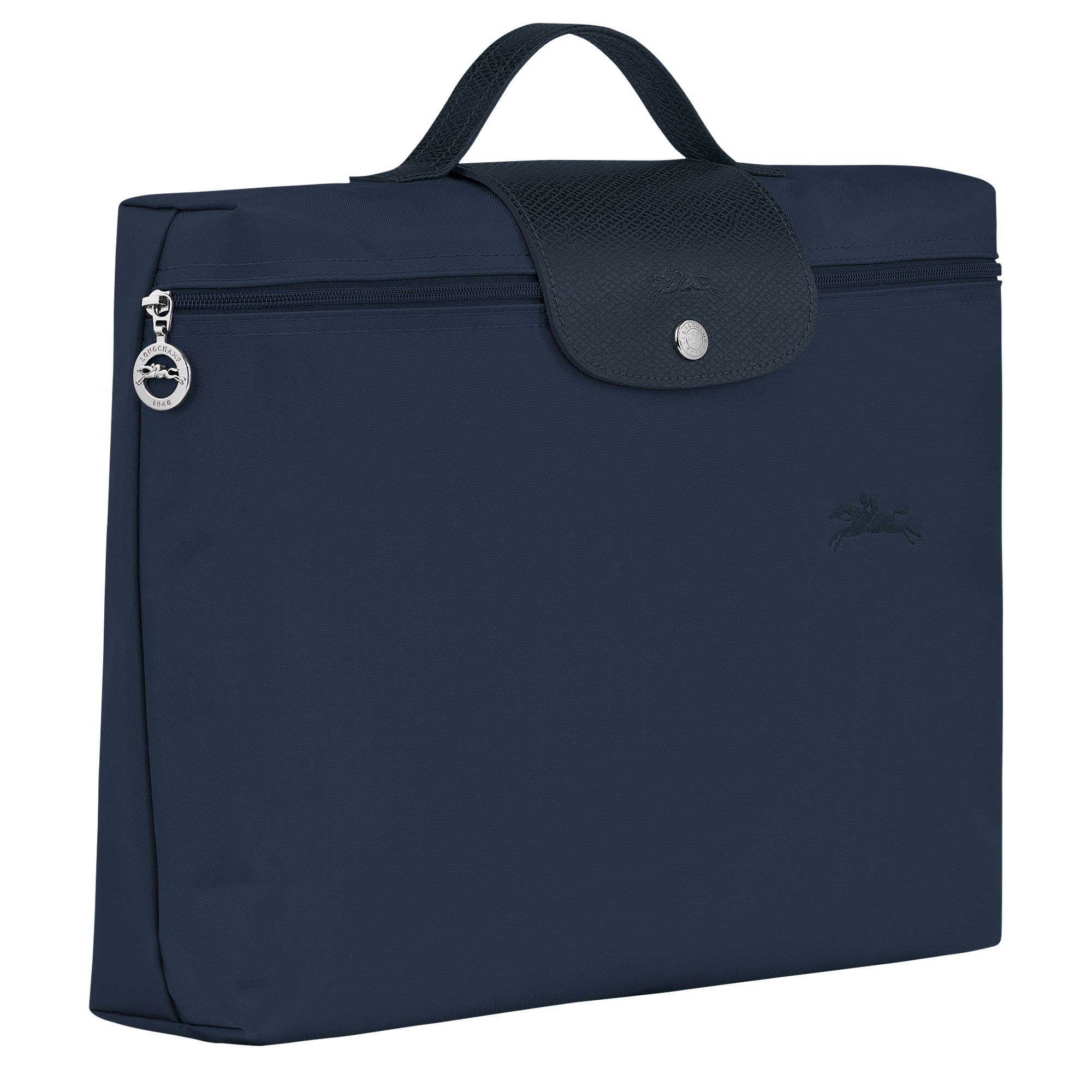 Le Pliage Green S Briefcase Navy - Recycled canvas - 3