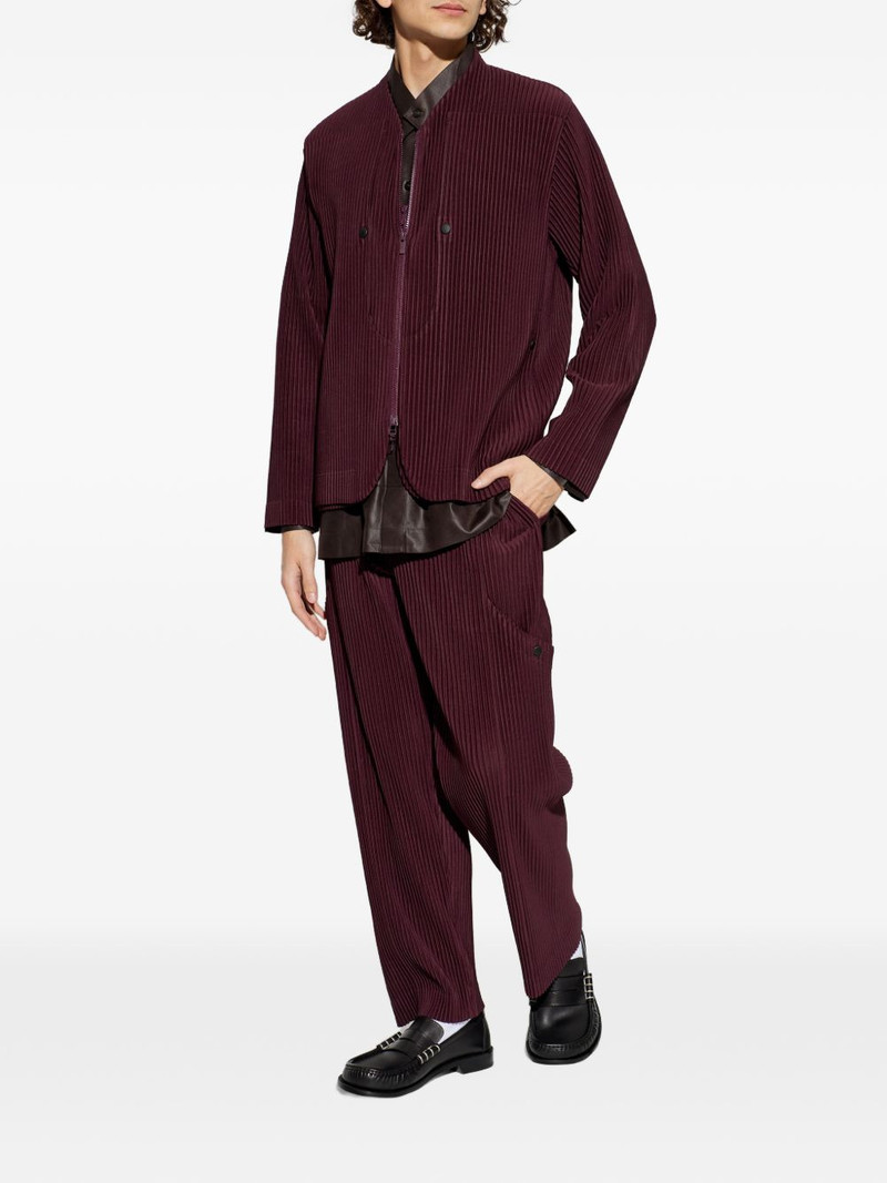 ISSEY MIYAKE Quarry zip-up jacket outlook