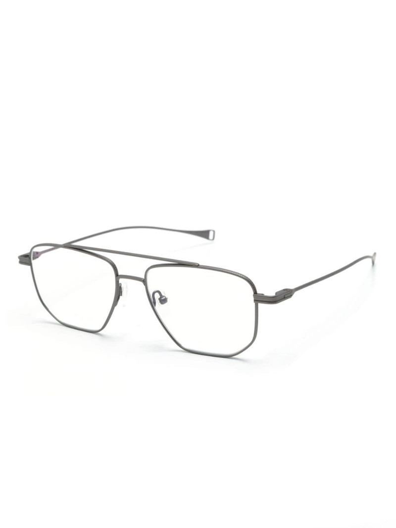 DITA matte pilot-frame glasses outlook