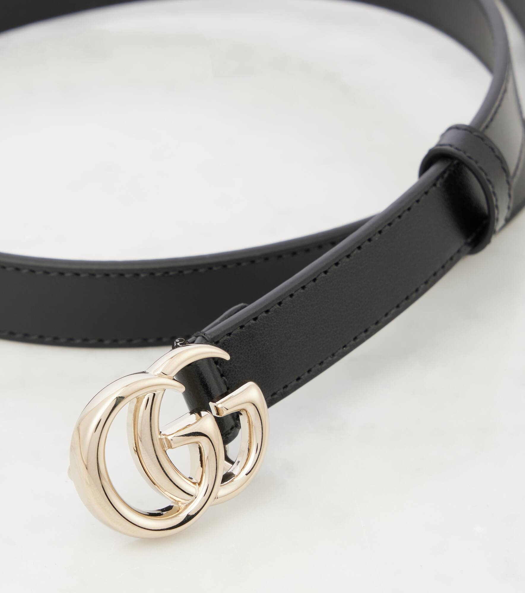 GG Marmont leather belt - 3