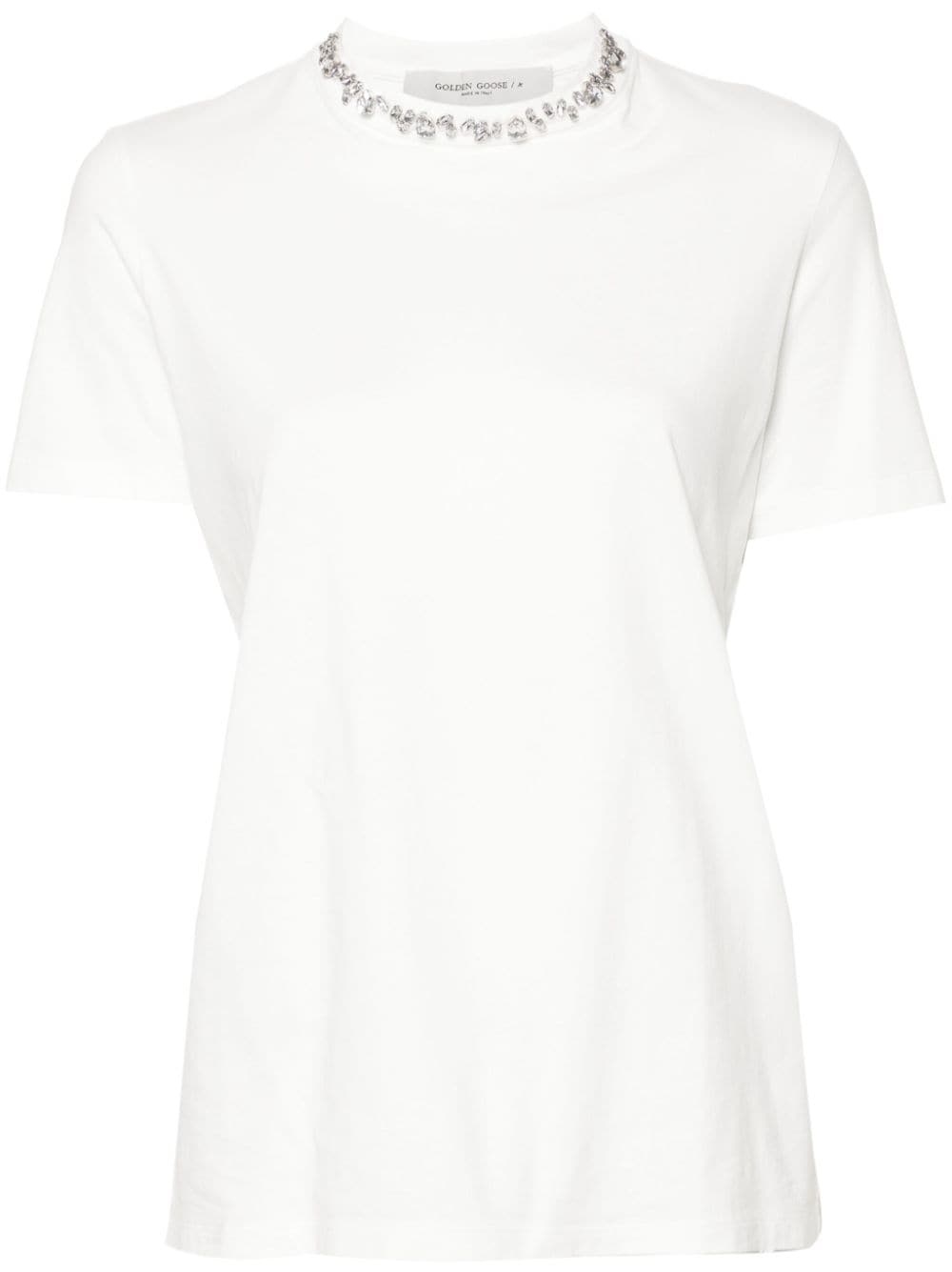 Golden Goose Deluxe Brand T-shirt White Woman - 1