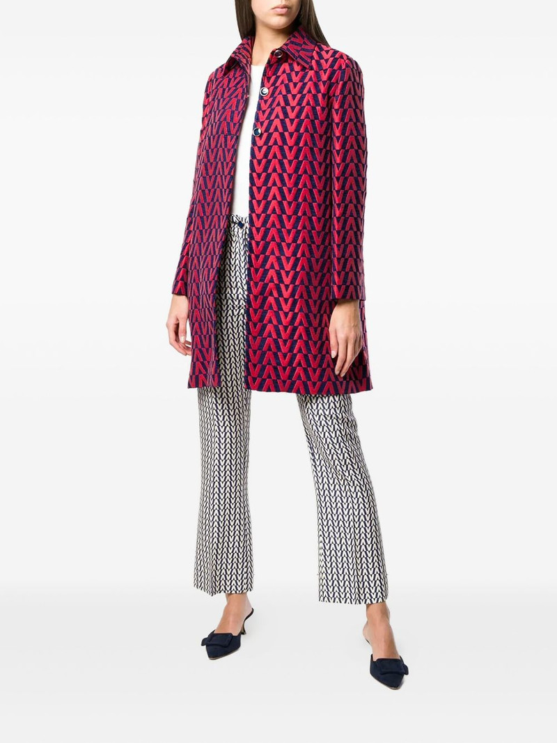 Valentino brocade coat outlook