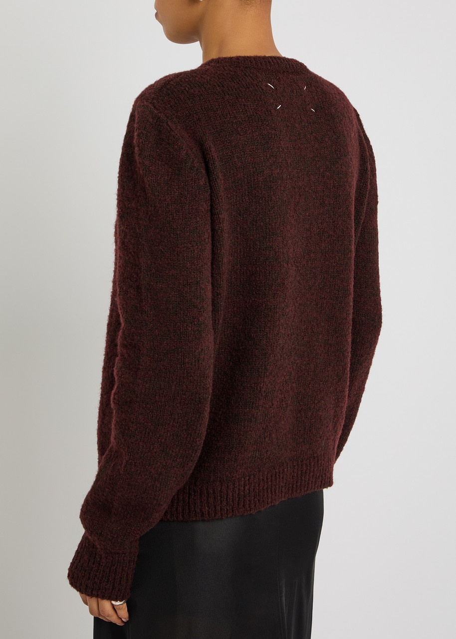 Maison Margiela Brushed Wool-blend Jumper - 3
