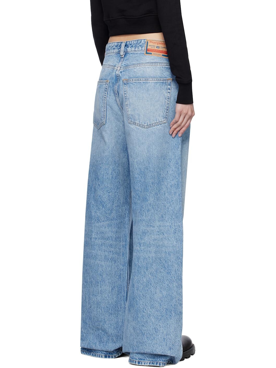 Blue Relaxed 1996 D-Sire 09i29 Jeans - 3