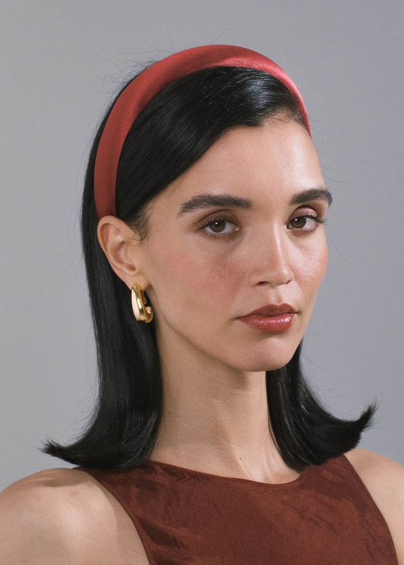 Jennifer Behr Tori Headband in Satin outlook