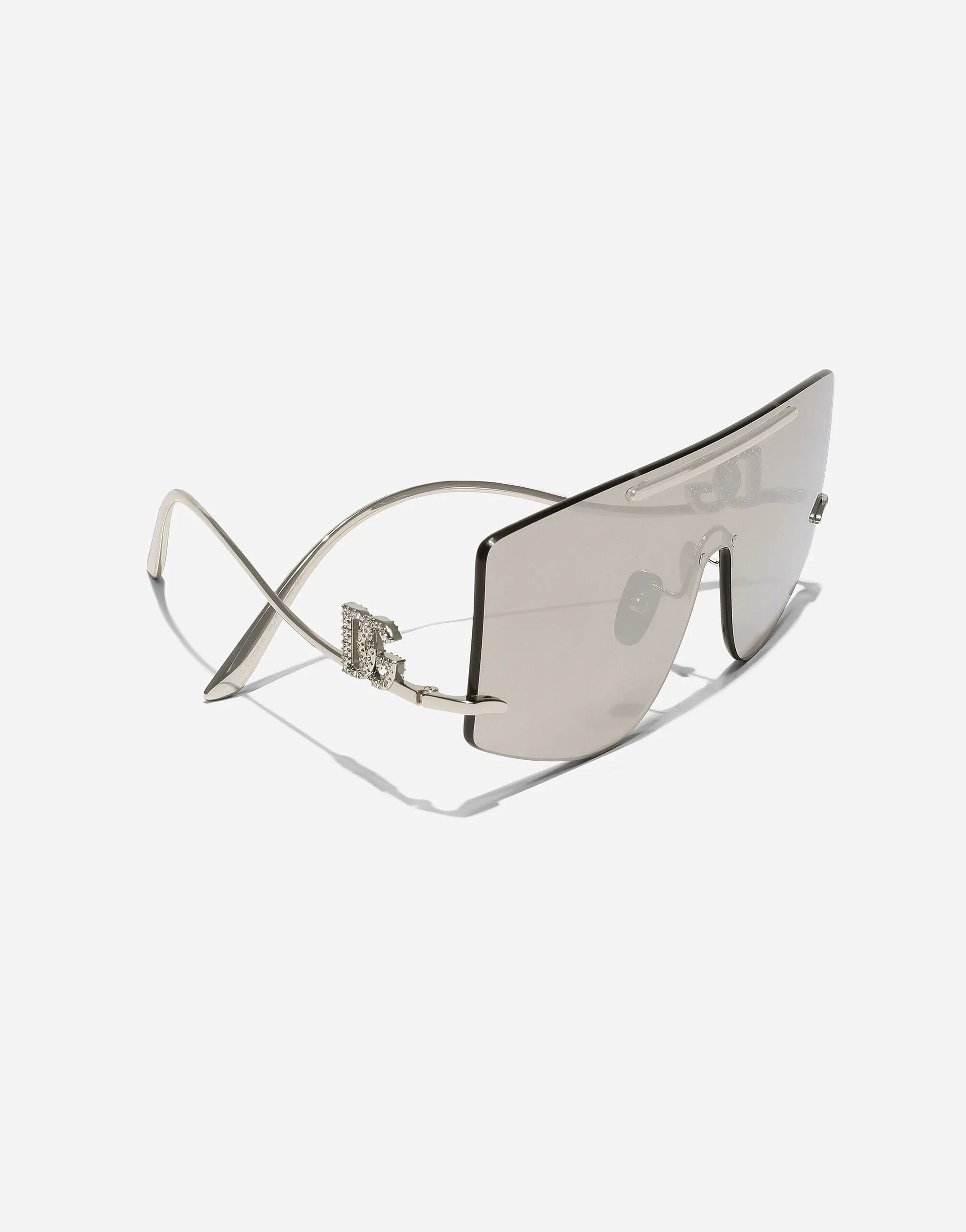 Dolce & Gabbana Crystal and White Sunglasses Dolce & Gabbana DG Crystal sunglasses | REVERSIBLE main image 2