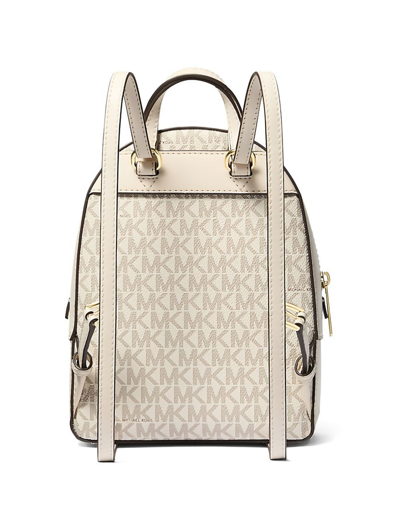 MICHAEL KORS extra small Jaycee monogram-pattern backpack outlook