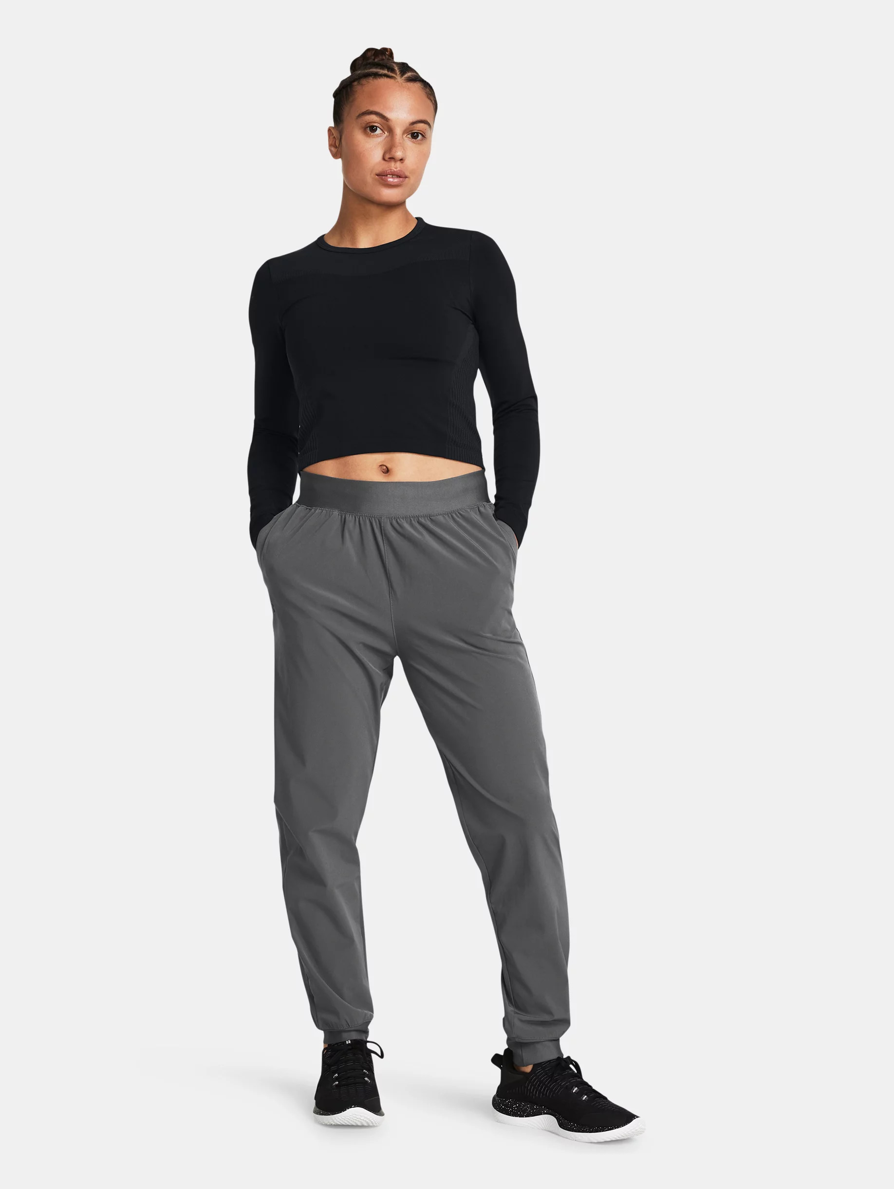 Women's UA Rival High-Rise Woven Pants - 5
