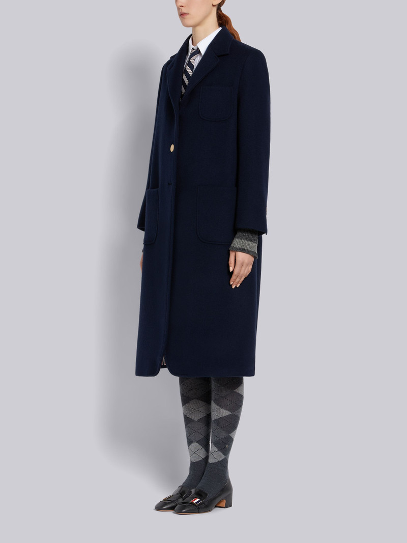 Black Pebbled Calfskin Tricolor Enamel Strap Loafer 6