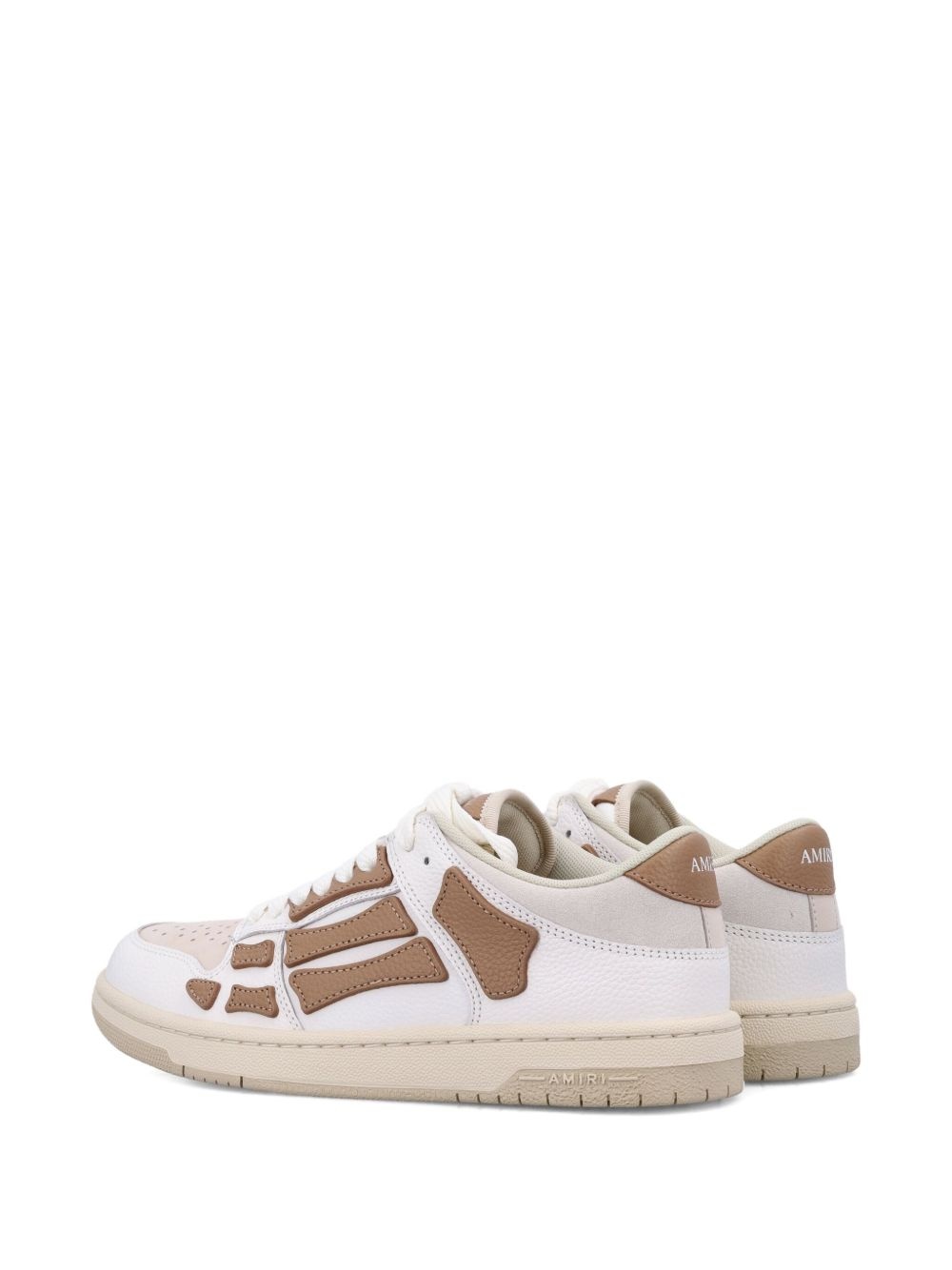 panelled low-top sneakers - 3