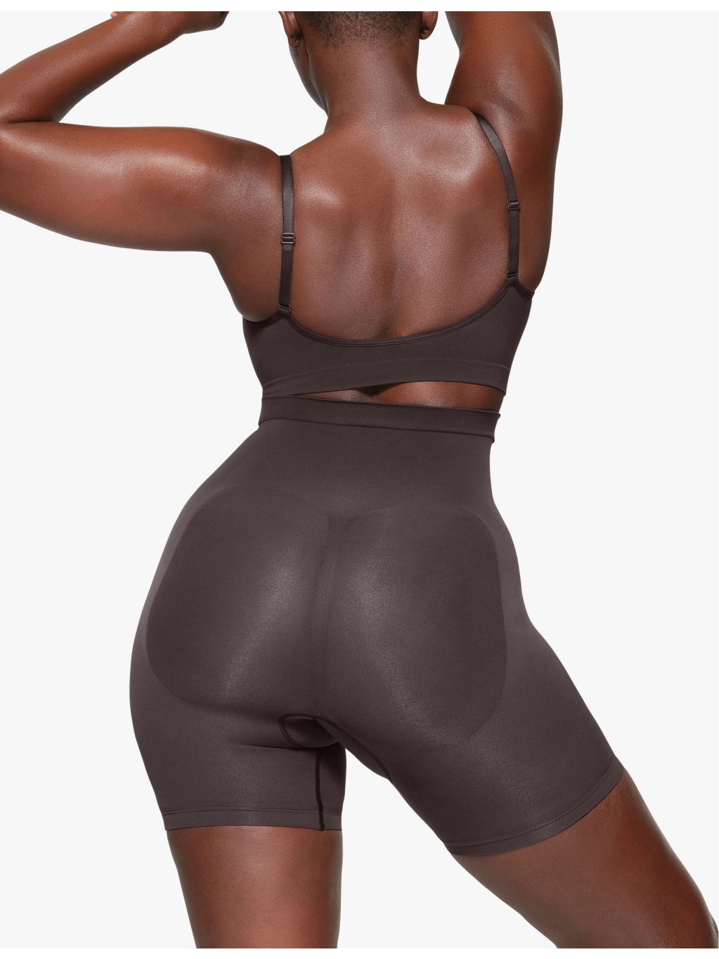 Sculpt fitted stretch-woven shorts - 4