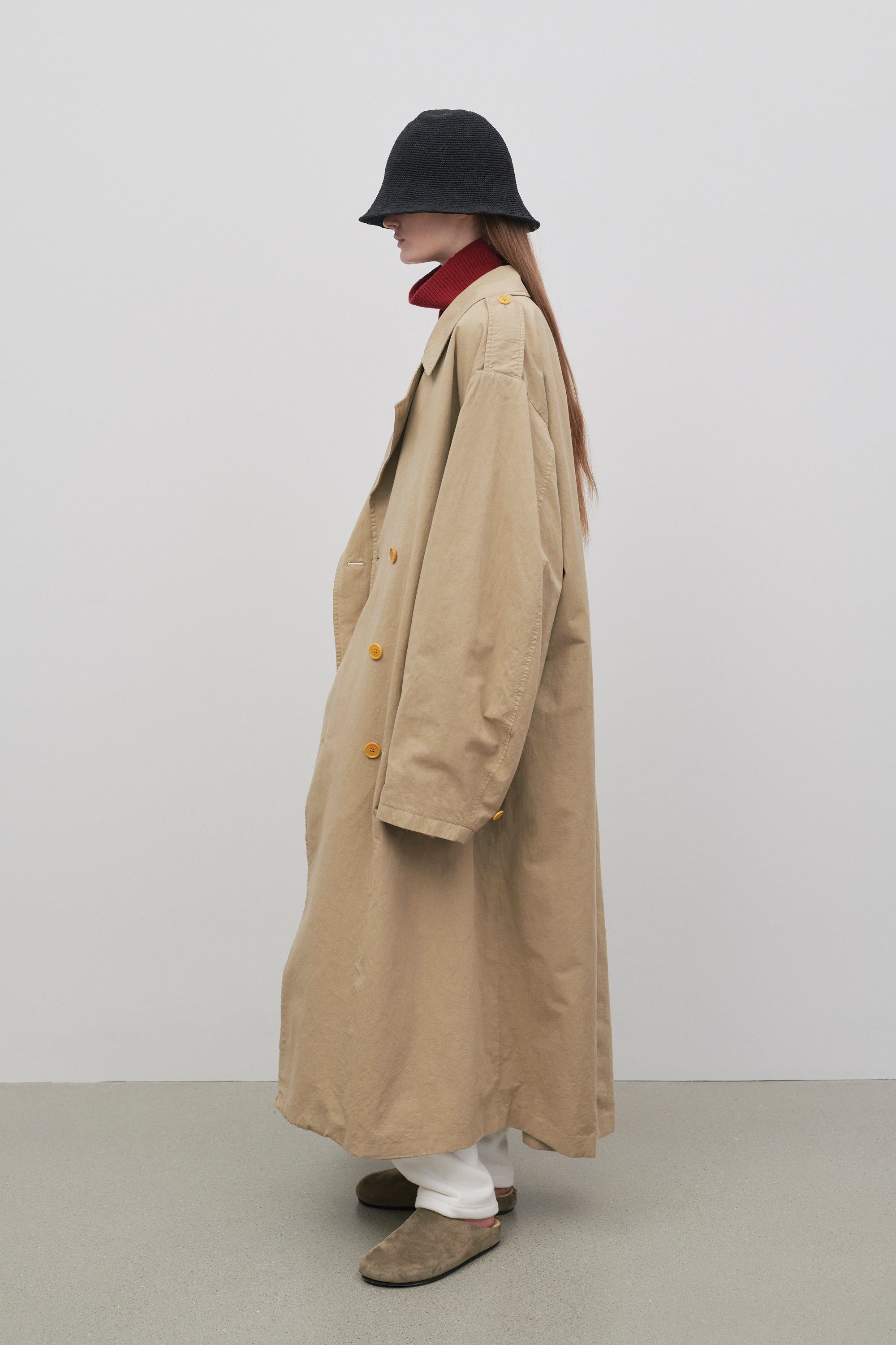 Montrose Coat in Cotton and Linen - 6