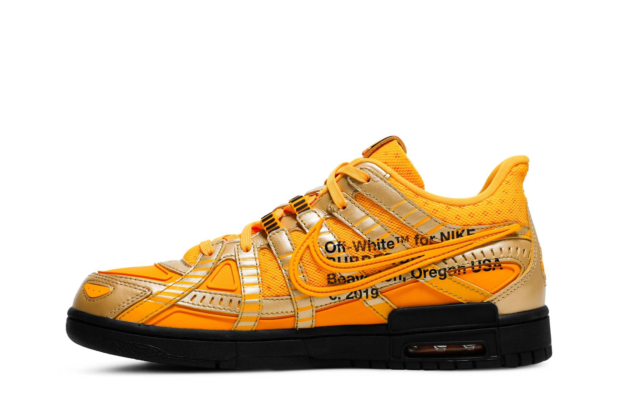 Off-White x Air Rubber Dunk 'University Gold' - 3