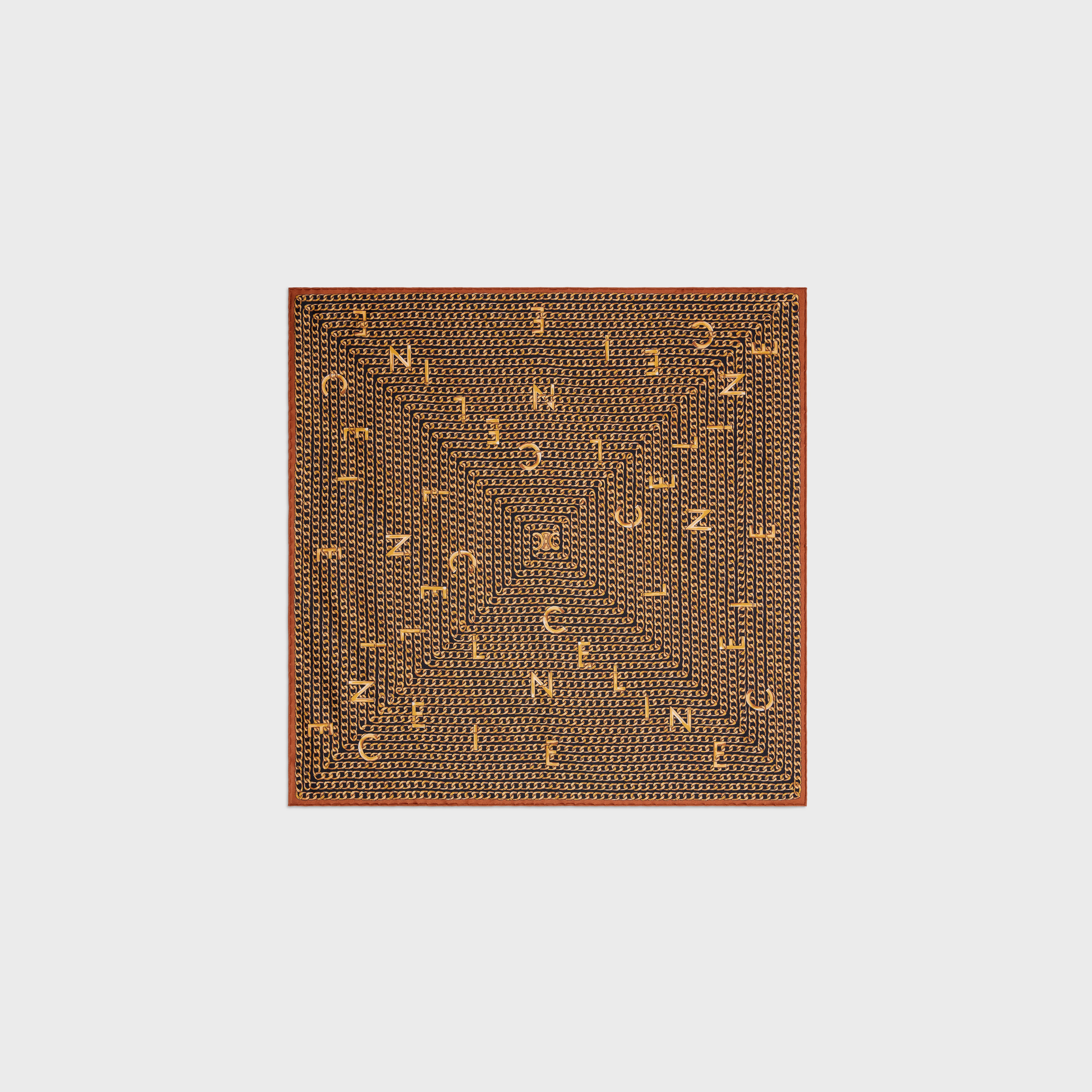 bandana in celine spiral silk twill - 1