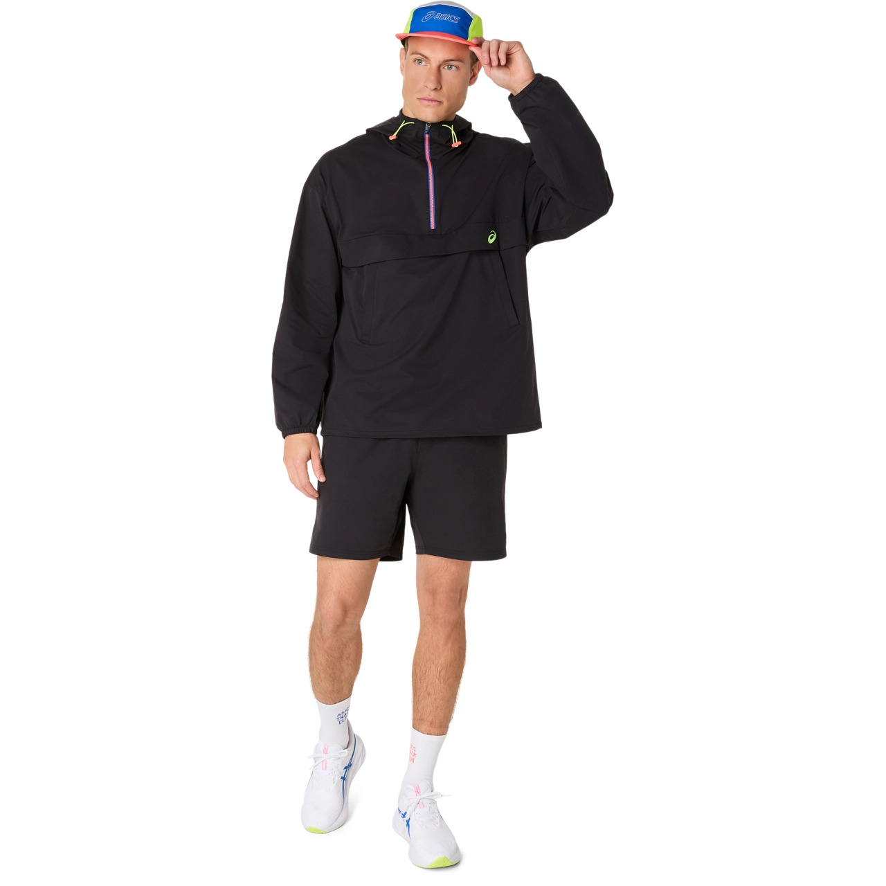 ASICS TRACK CLUB RELAXED PULLOVER JACKET - 9