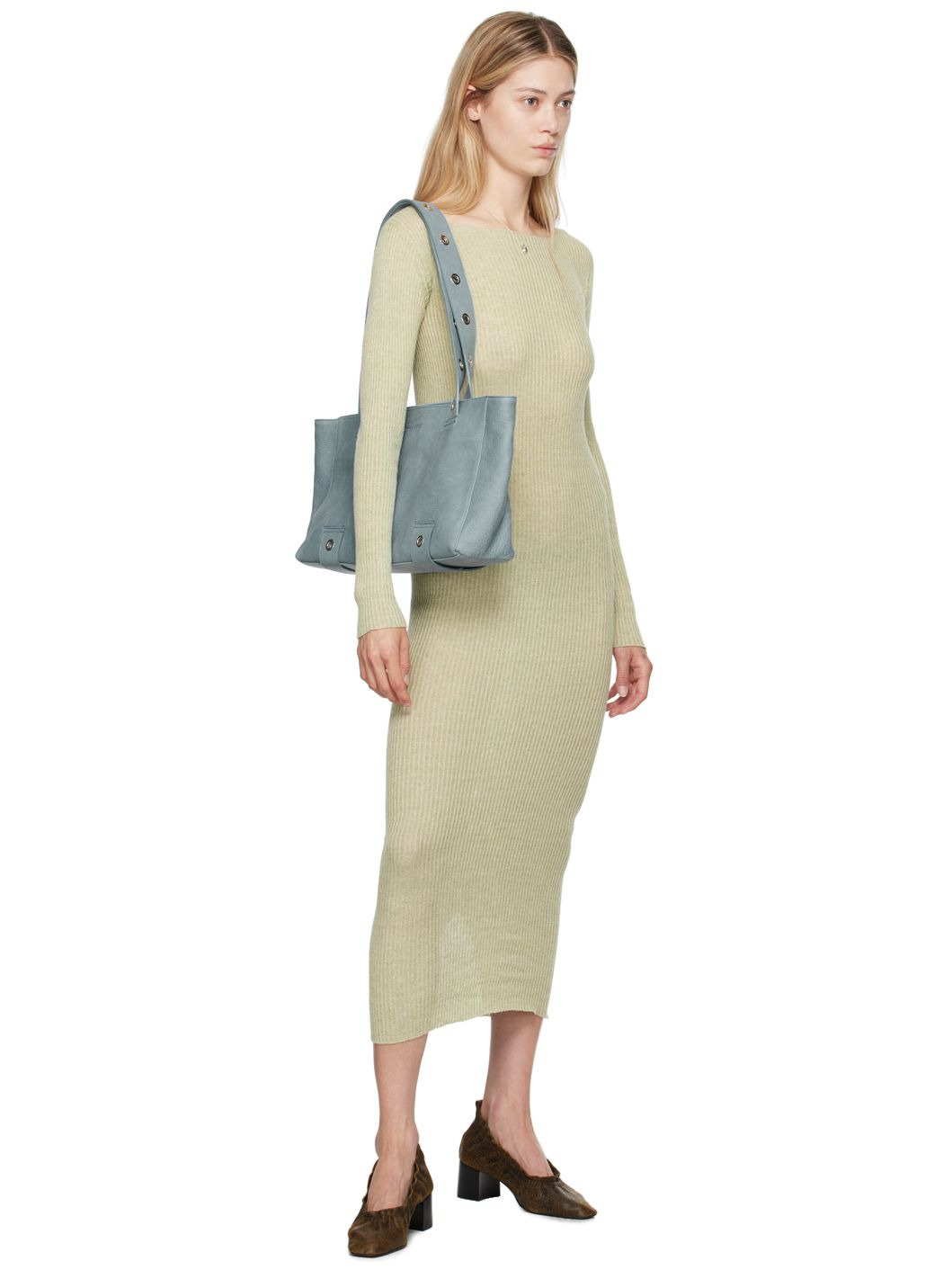 Green Dande Maxi Dress - 4