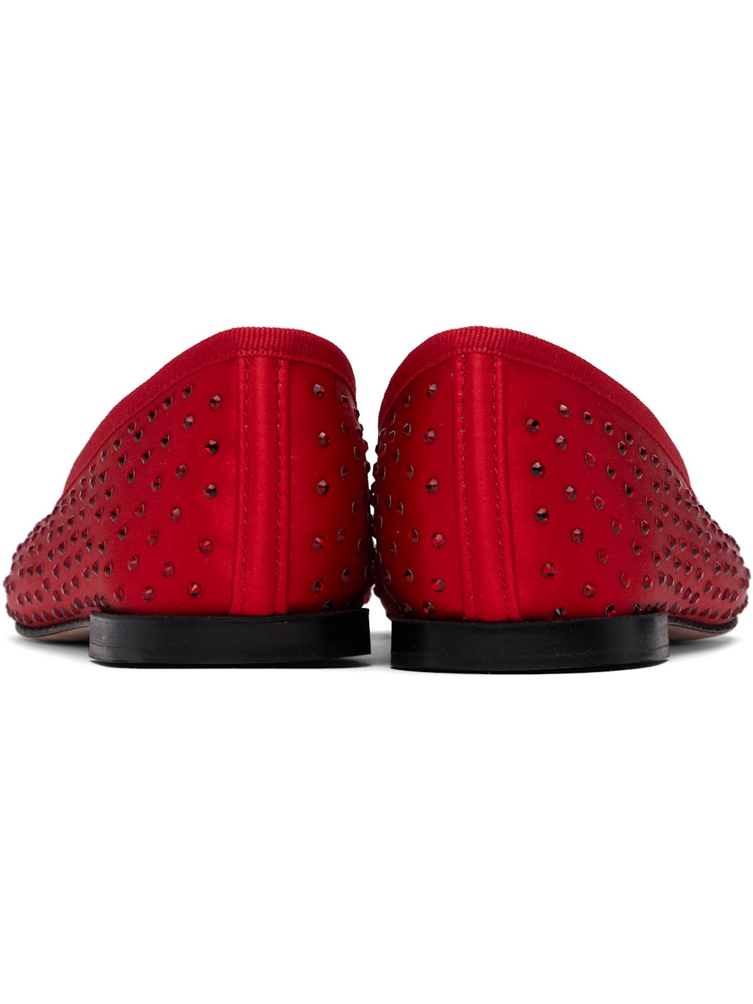 Red High Cendrillon Ballerina Flats - 2