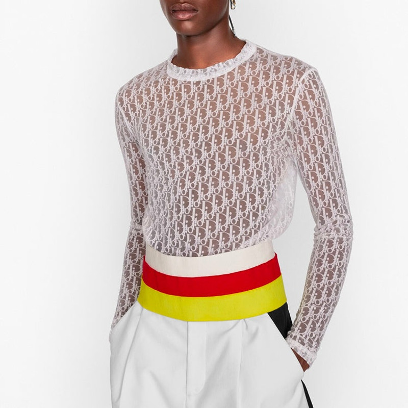 DIOR SS21 Cotton Painting Print For Men White 183J655A0537-C080 6